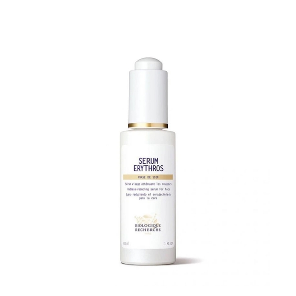 BIOLOGIQUE RECHERCHE SERUM ERYTHROS / TINH CHẤT GIẢI QUYẾT CÁC VẤN ĐỀ LIÊN QUAN ĐẾN CHỨNG ĐỎ DA, ĐẶC BIỆT LÀ TÌNH TRẠNG ROSACEA (TRỨNG CÁ ĐỎ) 30ML