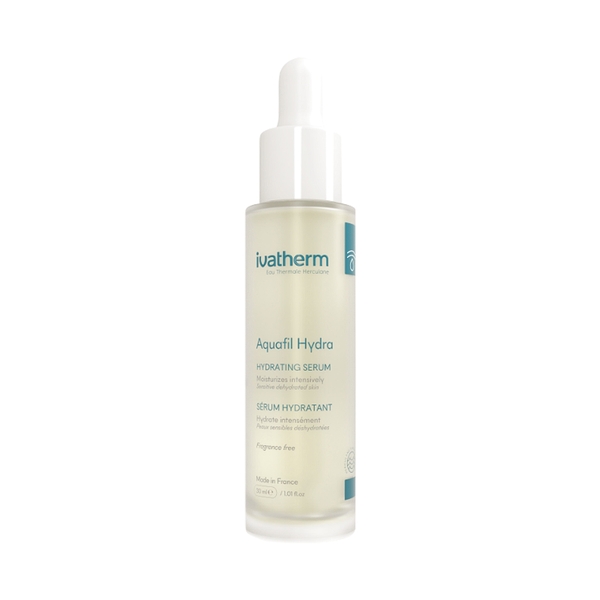 IVATHERM AQUAFIL HYDRA HYDRATING SERUM: Tinh Chất Cấp Ẩm & Ngăn Ngừa Lão Hóa Từ Sâu Bên Trong