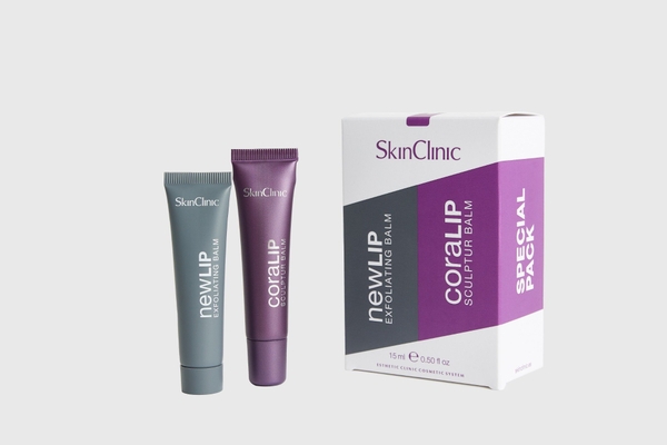 SKINCLINIC LIP DUO CARE: Combo Chăm Sóc Môi Chuyên Sâu, Cho Đôi Môi Căng Mọng & Mềm Mại