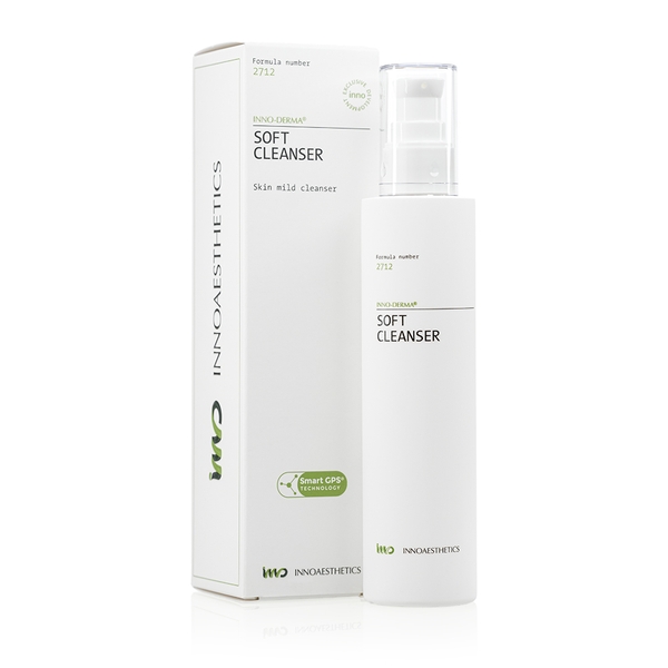 INNOAESTHETICS INNO-DERMA SOFT CLEANSER: Sữa Rửa Mặt Dịu Nhẹ Phục Hồi Và Bảo Vệ Màng Ẩm Tự Nhiên