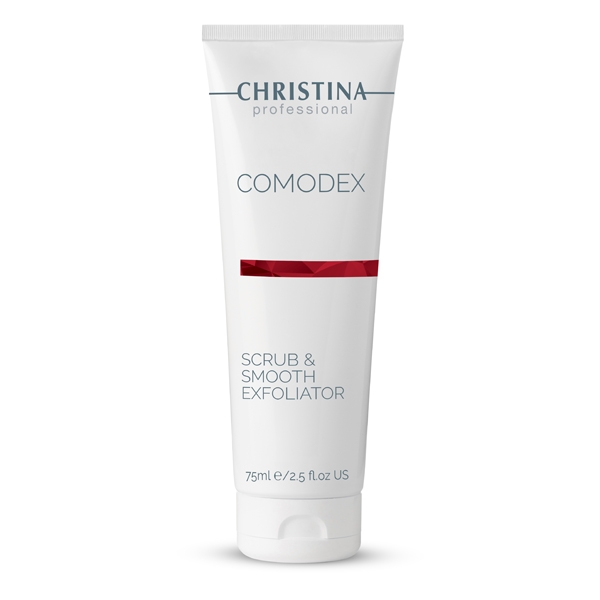 COMODEX SCRUB & SMOOTH EXFOLIATOR / TẨY DA CHẾT GIẢI PHÁP LÀM SẠCH SÂU & SÁNG DA CHO LÀN DA DẦU MỤN 