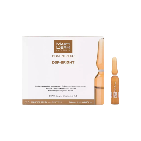 MARTIDERM PIGMENT ZERO DSP BRIGHT/ AMPOULE DƯỠNG SÁNG DA & LÀM MỜ SẮC TỐ