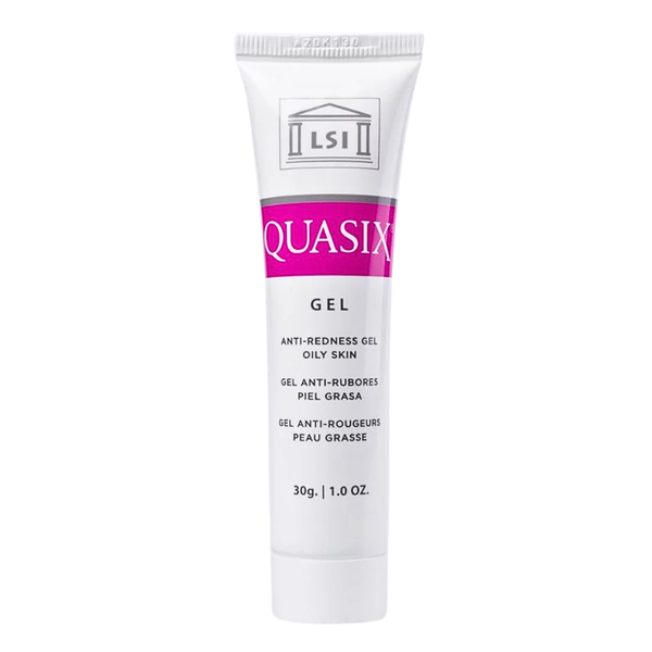 QUASIX GEL 30g / GEL ĐỂ KIỂM SOÁT TÌNH TRẠNG ĐỎ BỪNG MẶT VÀ BỆNH ROSACEA Ở DA NHỜN ( DA DẦU, DA HỖN HỢP) 
