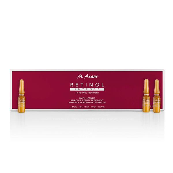 M. ASAM® RETINOL INTENSE 1% RETINOL AMPOULES 14X1ML / SIÊU TINH CHẤT CÔ ĐẶC RETINOL 1% 