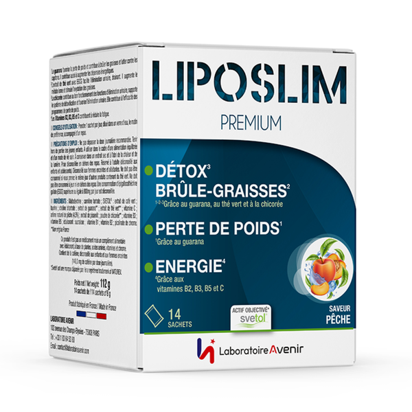 LABORATOIRE AVENIR LIPOSLIM PREMIUM / BỘT UỐNG ĐỐT MỠ ĐA TẦNG CHUYÊN SÂU 