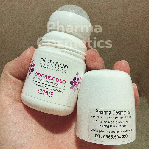 Biotrade Odorex Deo Antiperspirant Roll-on 20ml – Lăn Khử Mùi Ngăn Mồ Hôi Tới 7 Ngày