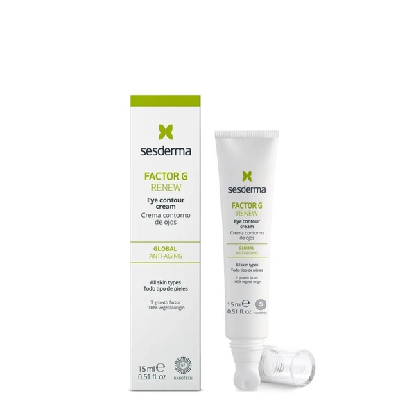 SESDERMA FACTOR G RENEW EYE CONTOUR CREAM: Kem Dưỡng Tái Tạo & Trẻ Hóa Vùng Mắt Với 7 Yếu Tố Tăng Trưởng