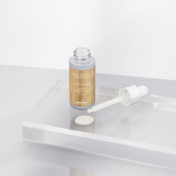 SWISS LINE CS AL YOUTH BOOSTER 0,4% RETINOL / TINH CHẤT TRẺ HÓA, LÀM CẶN NẾP NHĂN, SÁNG MỊN