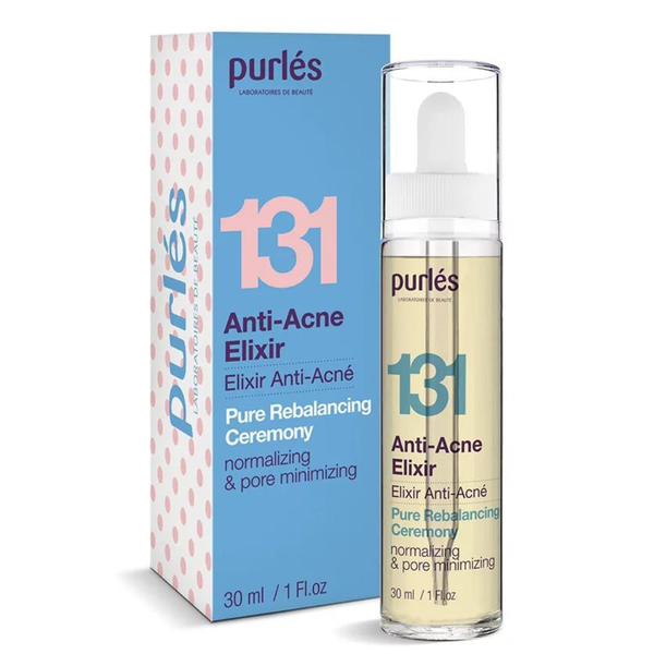 PURLÉS ANTI-ACNE ELIXIR / HUYẾT THANH ĐIỀU TRỊ ĐẶC BIỆT CHO LÀN DA MỤN MỦ, MỤN SƯNG VIÊM