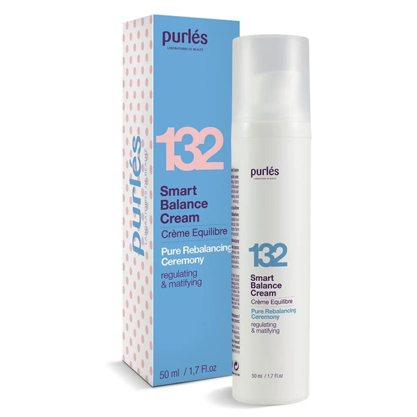 PURLÉS SMART BALANCE CREAM / KEM DƯỠNG ĐA TÁC DỤNG GIÚP CÂN BẰNG VÀ ĐIỀU TIẾT NHỜN, GIẢM VIÊM NHIỄM