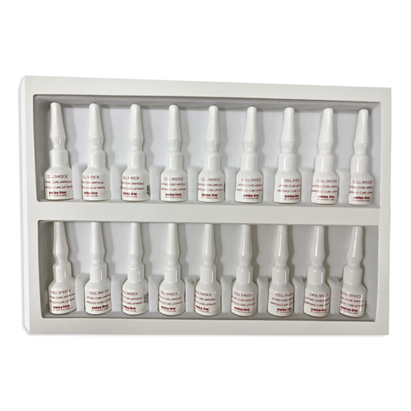 SWISS LINE CS LIFTING-CURE AMPOULES / ỐNG TINH CHẤT TẾ BÀO NANO NÂNG CƠ & SĂN CHẮC DA CẤP TỐC