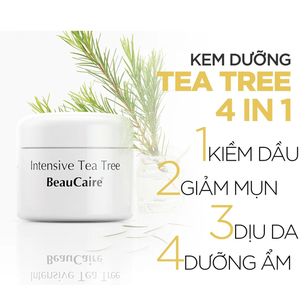 BEAUCAIRE INTENSIVE TEA TREE / KEM DƯỠNG DA, DƯỠNG ẨM CHO LÀN DA