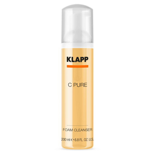 KLAPP C Pure Foam Cleanser: Sữa Rửa Mặt Tẩy Trang 2 Trong 1 – Đánh Thức Làn Da Tươi Trẻ & Rạng Rỡ
