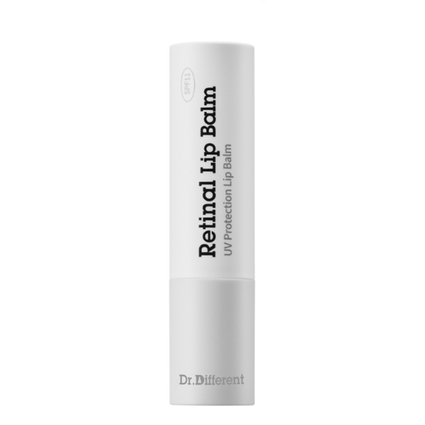 DR.DIFFERENT RETINAL LIP BALM/ DƯỠNG MÔI CÓ CHỨA RETINA, DƯỠNG ẨM VÀ THÀNH PHẦN CHỐNG NẮNG( CÓ MÀU VÀ KHÔNG MÀU)