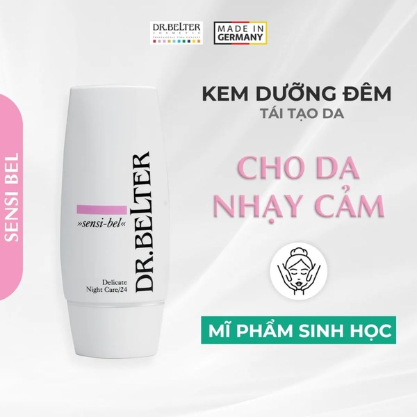 DR.BELTER SENSI BEL DELICATE NIGHT CARE/24/ KEM DƯỠNG ẨM CÂN BẰNG BẢO VỆ DA BAN ĐÊM DR.BELTER SENSI BEL DELICATE NIGHT CARE/24