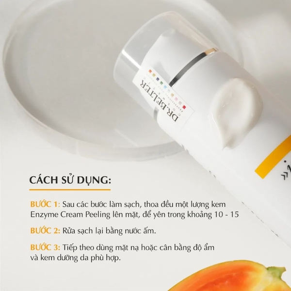 DR.BELTER INTENSA ENZYM CREAM PEELING/ KEM TẨY DA CHẾT ENZYM TÁI TẠO, LÀM SÁNG DA