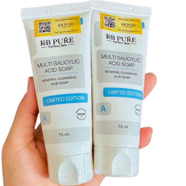 KB PURE SALICYLIC SOAP GEL: TẨY TẾ BÀO CHẾT BHA DẠNG RỬA TRÔI