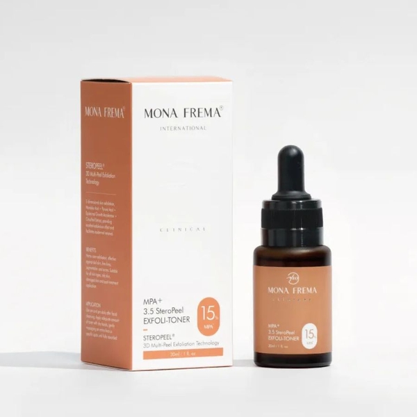 MONA FREMA MPA + 3.5 STEROPEEL EXFOLI-TONER 15% / TẨY TẾ BÀO CHẾT