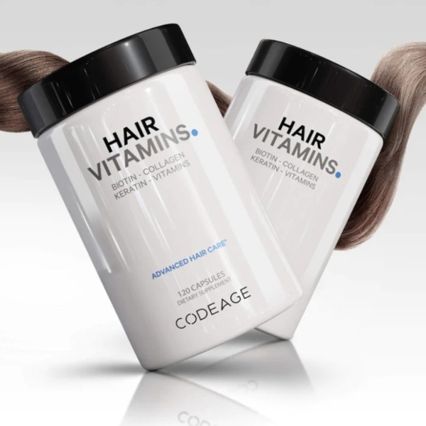 Codeage Hair Vitamins (120 Viên) – ​​​​​​​Viên Uống Hỗ Trợ Mọc Tóc  Công Thức Toàn Diện Cho Mái Tóc Chắc Khỏe