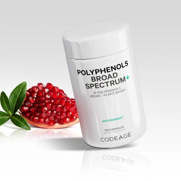 Codeage Polyphenols Broad Spectrum – Viên Uống Chống Oxy Hóa Bí Quyết Trẻ Hóa Tế Bào Toàn Diện