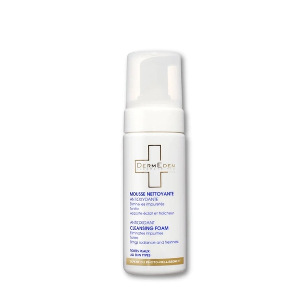 DermEden AntiOxydante Cleansing Foam: Sữa Rửa Mặt Chống Lão Hóa, Cho Làn Da Tươi Trẻ & Rạng Rỡ