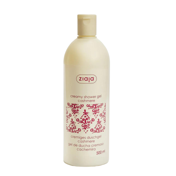 Ziaja Cashmere Creamy Shower Gel – Sữa Tắm Hương Nước Hoa Ý & Protein Dưỡng Da Mềm Mịn