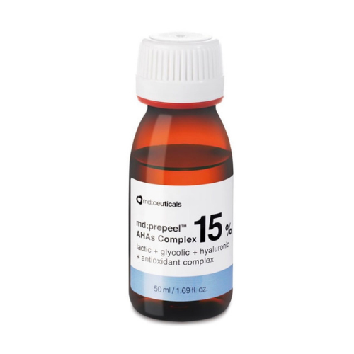 Md:prepeel AHAs Complex 15% – Giải Pháp "Vàng" Chuẩn Bị Da & Thay Da Sinh Học Căng Bóng