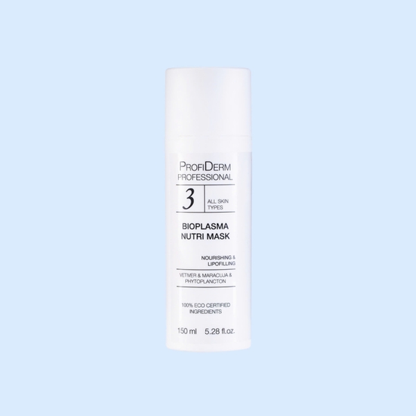 Profiderm Professional BIOPLASMA NUTRI MASK: Mặt Nạ Nhũ Tương Thực Vật Siêu Tái Tạo & Phục Hồi Da