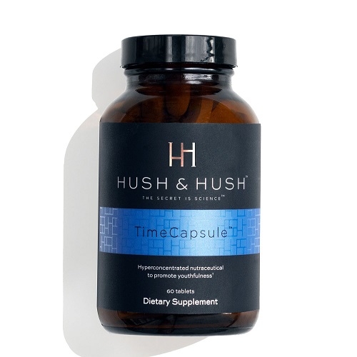 HUSH & HUSH TimeCapsule/ Viên Uống Tổng Thể Lão Hóa- Mờ Nám- Chống Nắng- Cấp Ẩm