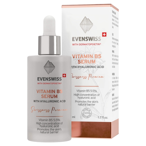 EVENSWISS VITAMIN B5 SERUM / SERUM DƯỠNG ẨM PHỤC HỒI DA