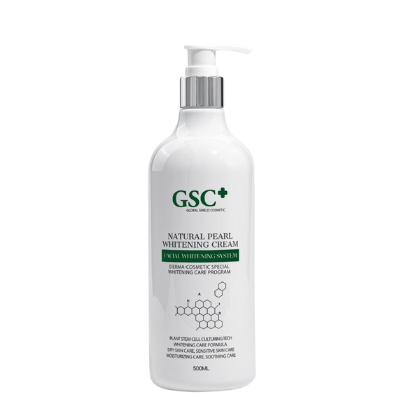 GSC NATURAL PEARL WHITENING CREAM: Kem Ủ Trắng & Phục Hồi Da Mặt - Giải Pháp Toàn Diện Cho Làn Da Sắc Tố