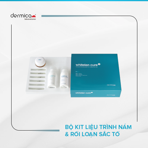 DERMICA WHITELAN-KIT/ BỘ KIT LIỆU TRÌNH NÁM VÀ RỐI LOẠN SẮC TỐ DERMICA WHITELAN-KIT