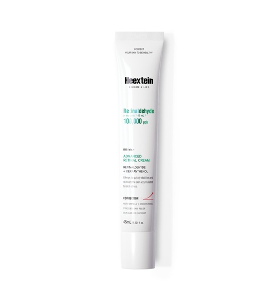 Heextein Advanced Retinal Cream 45ml/ Điều trị mụn, cải thiện nếp nhăn và làm sáng da
