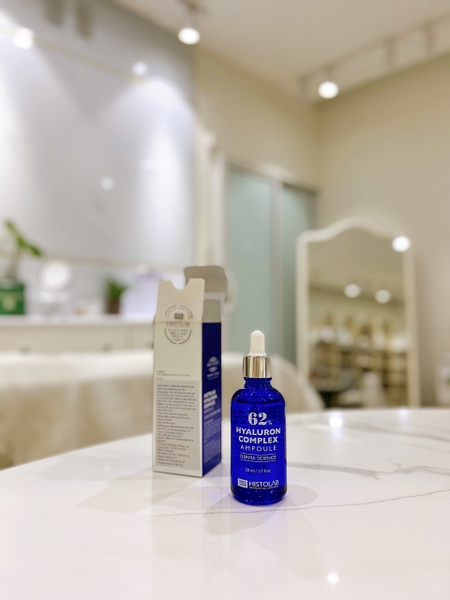 HISTOLAB HYALURON COMPLEX AMPOULE 62%: Tinh Chất Cấp Ẩm Thiết Yếu – Tái Tạo, Làm Dịu & Căng Bóng Da