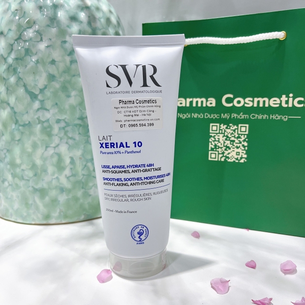 SVR Xerial 10 Lait: Sữa Dưỡng Thể Cấp Ẩm 48H Và Làm Mịn Da Bong Tróc