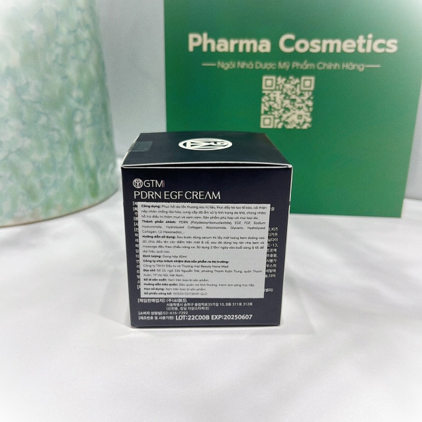 GTM PDRN EGF CREAM: Kem Tái Tạo, Phục Hồi, Làm Sáng Và Trẻ Hoá Da