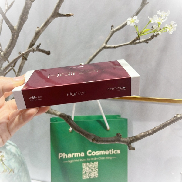 DERMICA HairZon – Tinh Chất Dưỡng Tóc Giải Pháp Hỗ Trợ Giảm Rụng Tóc, Kích Thích Tóc Trông Dày Và Bồng Bềnh Hơn