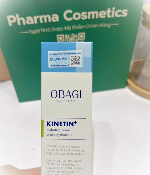 Obagi Clinical Kinetin+ Hydrating Cream – Kem Dưỡng Phục Hồi, Cấp Ẩm & Trẻ Hóa Da Nhạy Cảm