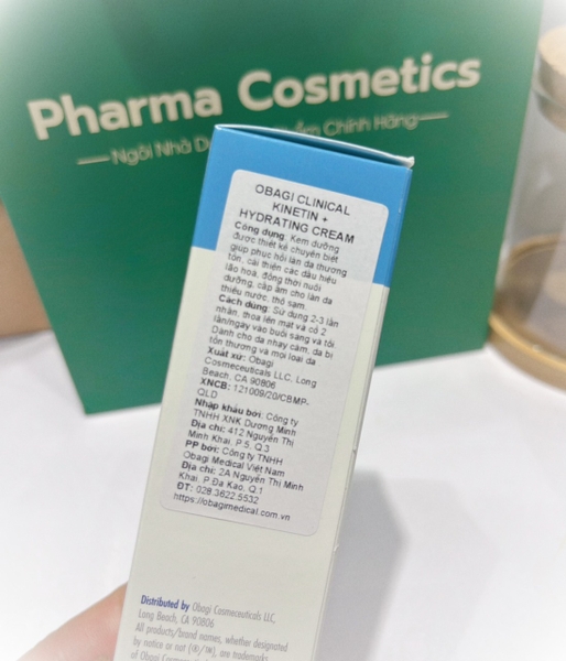 Obagi Clinical Kinetin+ Hydrating Cream – Kem Dưỡng Phục Hồi, Cấp Ẩm & Trẻ Hóa Da Nhạy Cảm