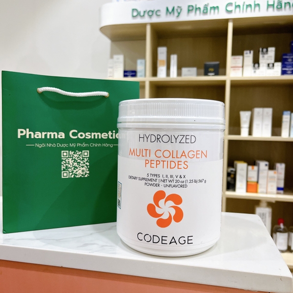 Codeage Multi Collagen Peptides 567g: Hệ Thống Collagen 5 Tuýp Toàn Diện Từ Mỹ