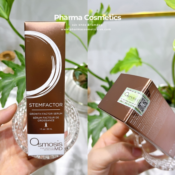 OSMOSIS STEMFACTOR GROWTH FACTOR SERUM: Serum Tế Bào Gốc & Exosome - Thúc Đẩy Tái Tạo & Phục Hồi Lão Hóa Chuyên Sâu