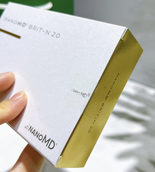 NANOMD BRIT-N 2.0 / VIÊN UỐNG TRẮNG DA GIÚP LÀN DA SÁNG KHỎE TỰ NHIÊN (THUẦN CHAY))