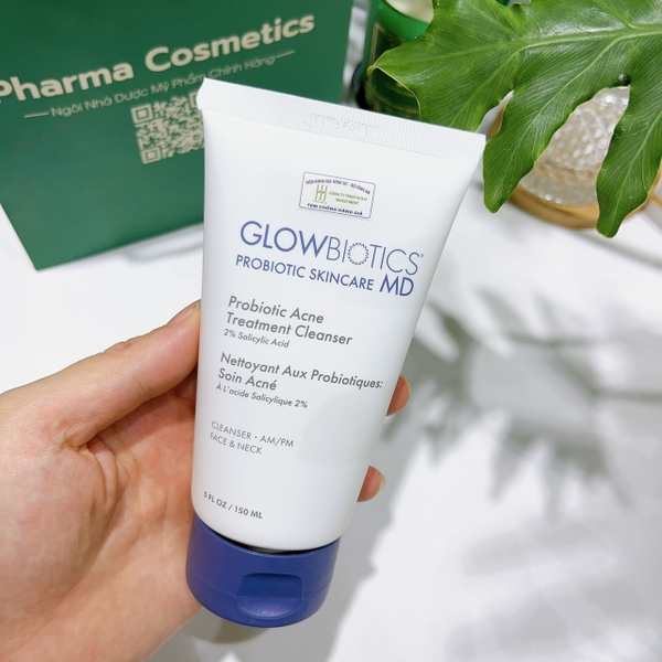 GLOWBIOTICS PROBIOTIC CLARIFYING CLEANSER / SỮA RỬA MẶT CHO DA DẦU MỤN, MỤN NỘI TIẾT
