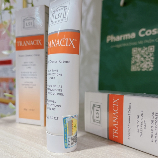 Tranacix Cream 3% – Giải Pháp Đột Phá Điều Trị Nám, Hồng Ban & Tăng Sắc Tố