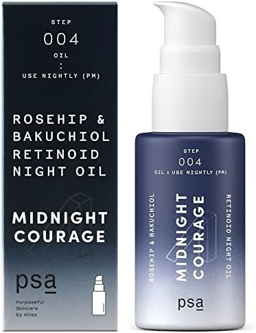 PSA SKIN MIDNIGHT COURAGE / DẦU DƯỠNG GIÚP TÁI TẠO, THÚC ĐẨY TĂNG SINH COLLAGEN VÀ ELASTIN, GIẢM ĐỐM DẮC TỐ, NGĂN NGỪA MỤN