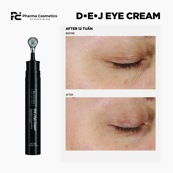 REVISION D·E·J Eye Cream® – Kem Dưỡng Mắt Chuyên Sâu, Hỗ Trợ Nâng Cơ Bờ Mi Và Tăng Cường Độ Đàn Hồi Vùng Da Mắt
