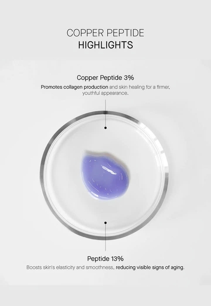THERAMID Copper Peptide – Tinh Chất Peptides Đồng Chuyên Sâu, Nâng Cơ Săn Chắc Và Nuôi Dưỡng Làn Da Tươi Trẻ