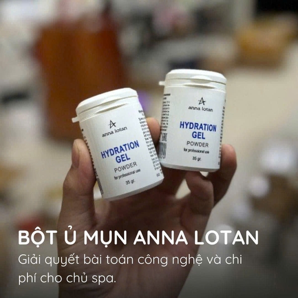 ANNA LOTAN HYDRATION GEL POWDER / BỘT Ủ MỤN