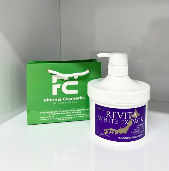 Revita White EX Pack – Kem Ủ Dưỡng Sáng Da Toàn Thân & Hỗ Trợ Nuôi Dưỡng Da Mịn Màng
