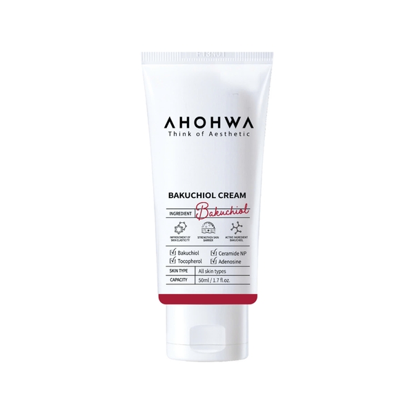 AHOHWA BAKUCHIOL CREAM / KEM TÁI TẠO TRẺ HOÁ, GIẢM NHĂN 